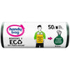 Bolsas basura Resistente y Eco 50L Handy Bag 8 uds 100% recicladas