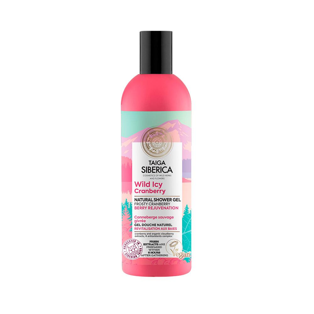 Gel de ducha natural Rejuvenecimiento de Bayas Taiga Natura Siberica 270 ml