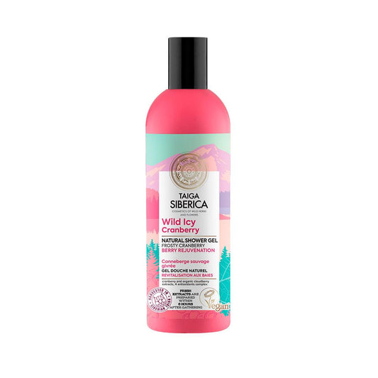 Gel de ducha natural Rejuvenecimiento de Bayas Taiga Natura Siberica 270 ml