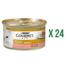 Pack 24 x GOURMET GOLD Tarrina Comp Salmon Comida húmeda 85 g