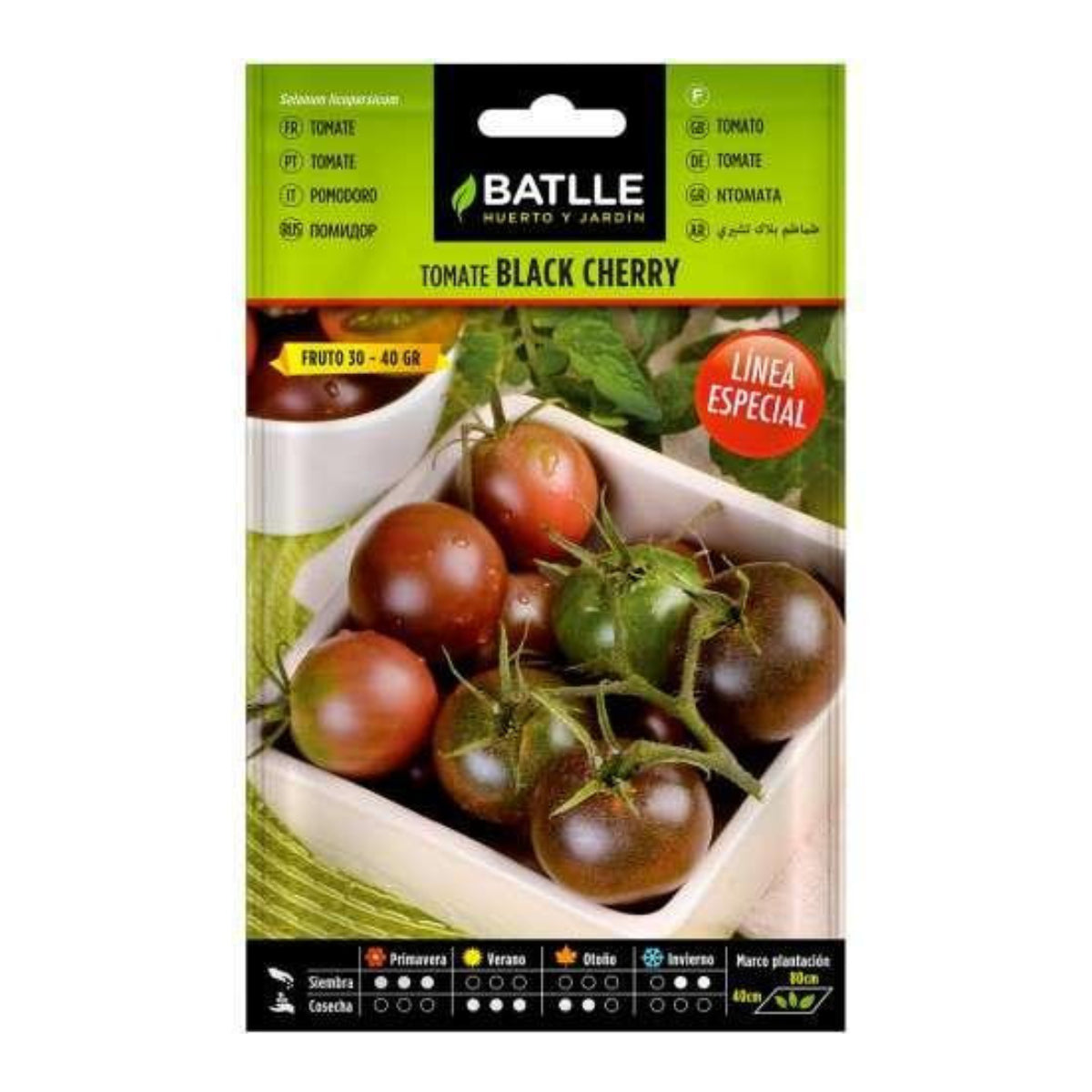 Semillas de Tomate Black Cherry Batlle