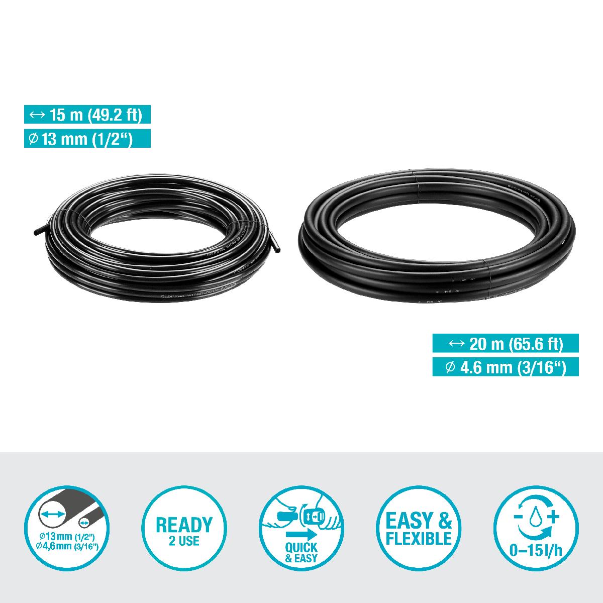 Riego por microgoteo Set Terraza (30 plantas) Microdripsystem Gardena