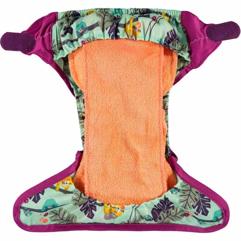 Pañal reutilizable bambú Pop-in velcro Sloth Close Parent