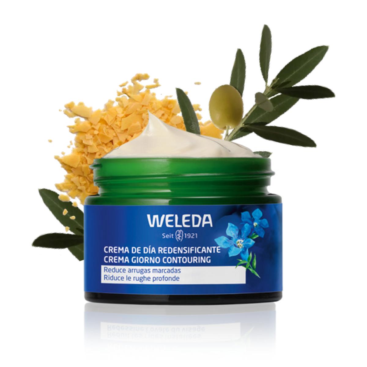 Crema de día redensificante de Genciana azul y Edelweiss Weleda 40 ml