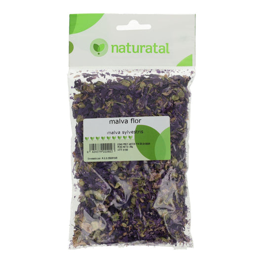 Malvas Flor 1ª (Malva Sylvestris) Naturatal 25Gr