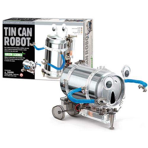 Robot de lata Green science 4M