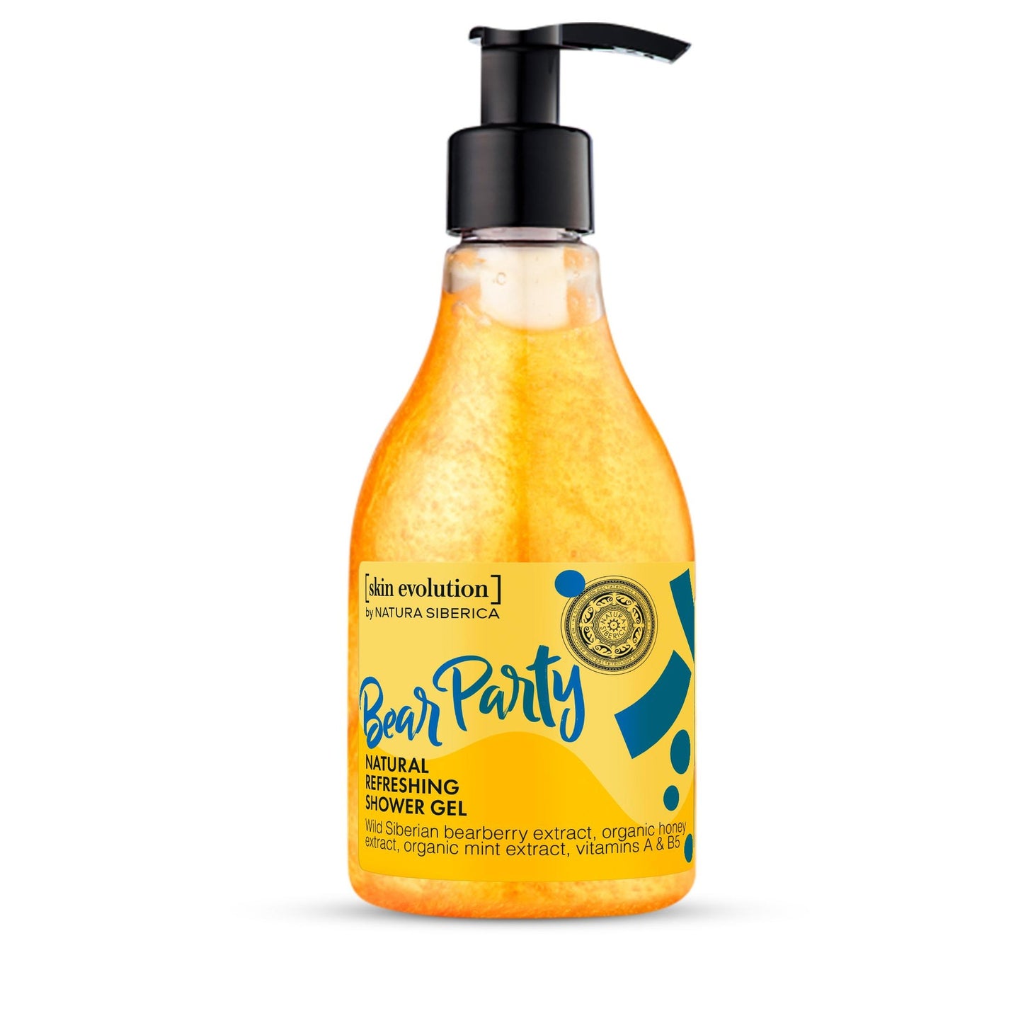Gel de ducha refrescante bear party Natura Sibérica 260 ml