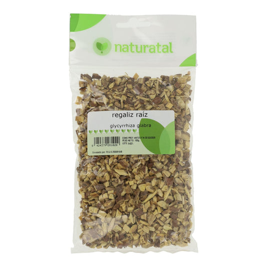 Regaliz Raiz Triturado (Glycyrrhiza Glabra) Naturatal 100Gr