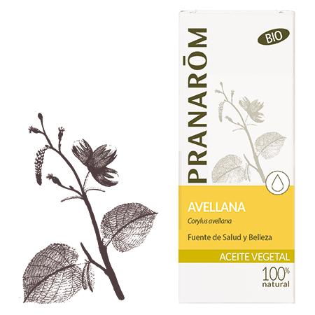 Aceite vegetal de avellana BIO Pranarom 50 ml