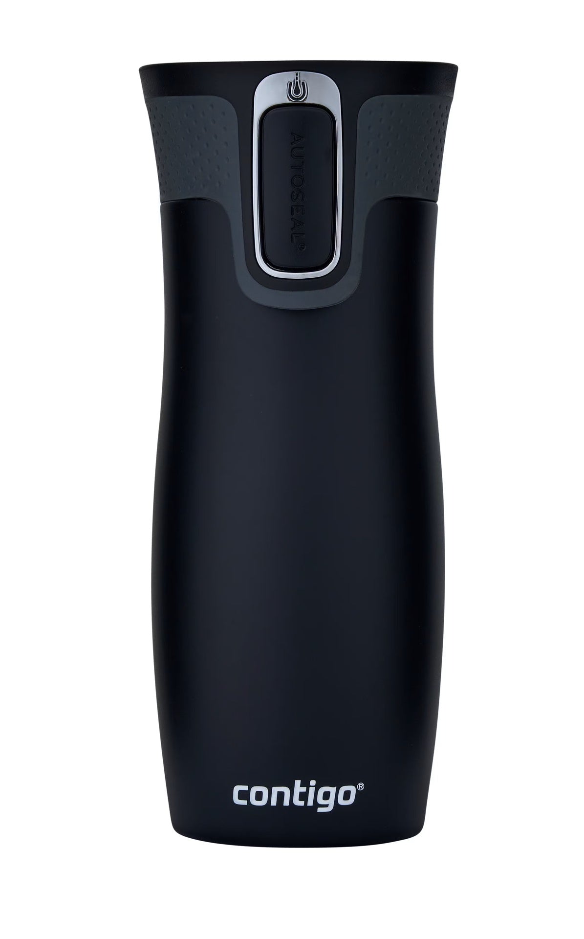 Termo Acero Inoxidable West Loop SS 470ML con Autosellado Negro Mate Contigo