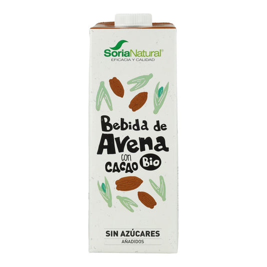 Bebida de Avena con Cacao BIO Soria Natural 1 L