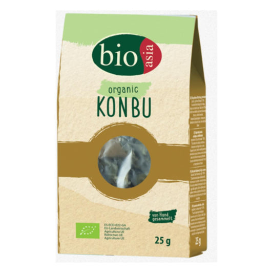 Algas marinas Konbu orgánico, Bioasia 25g