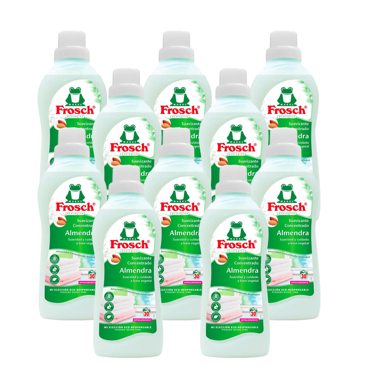 Pack 10x Suavizante almendras Frosch 750 ml