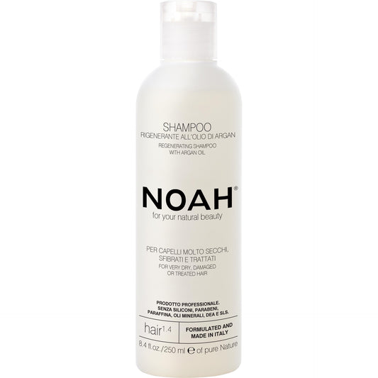 Champú regenerador con aceite de argán 1.4 Noah 250 ml