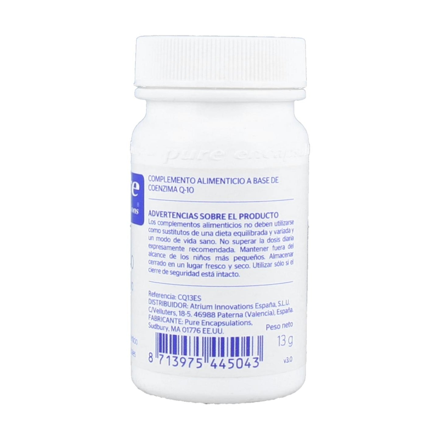 CoQ10 30cap Pure Encapsulations