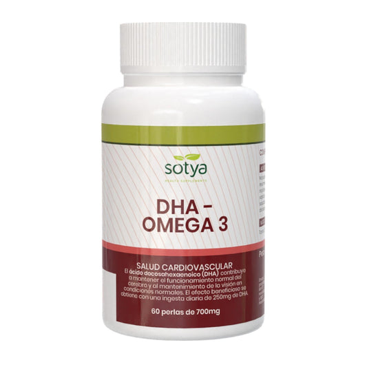 Dha-Omega 3, Sotya, 60 perlas