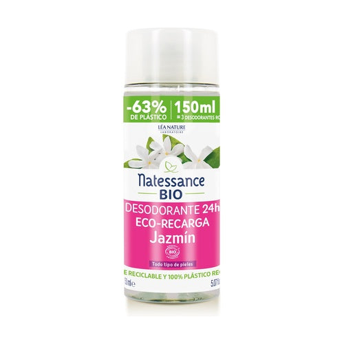 Eco - Recarga Desodorante JazmÍn Natessance 150 ml