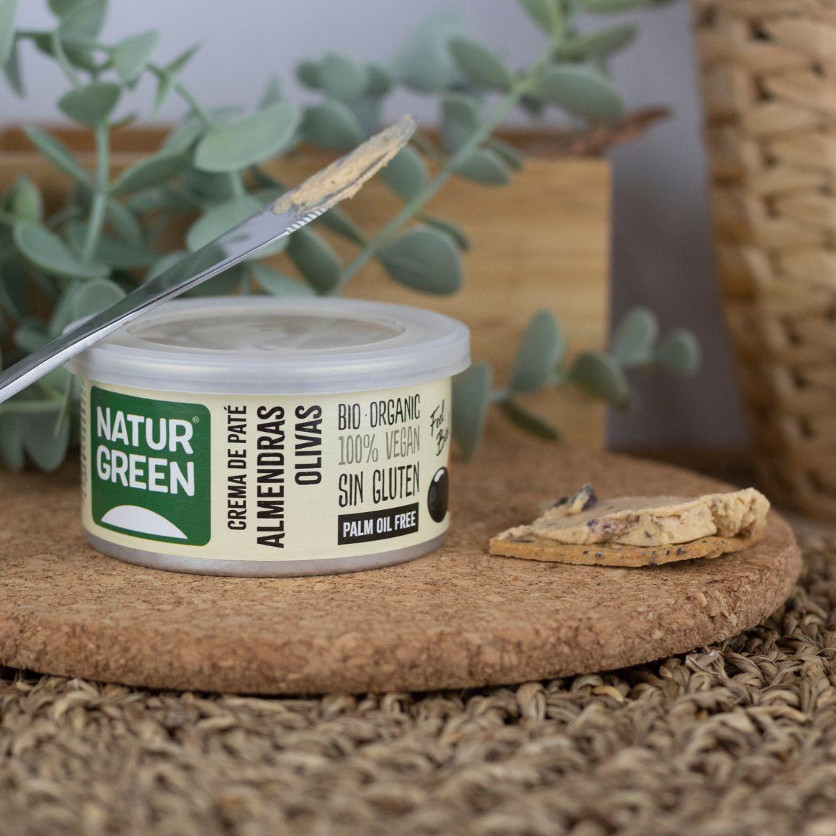 Paté Olivas Negras Bio Naturgreen 125 g