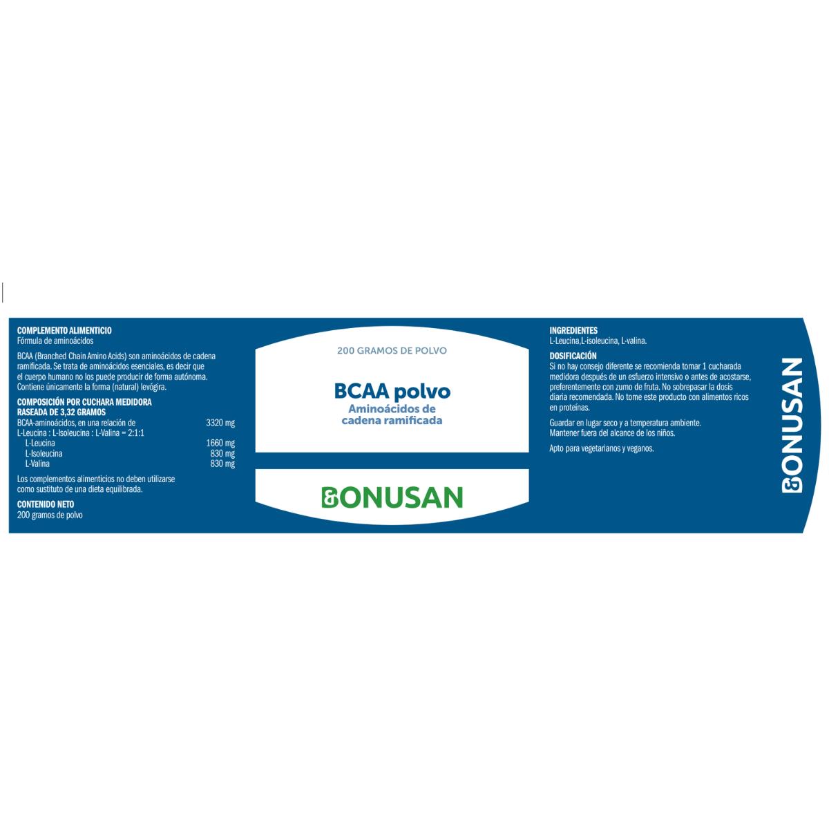 BCAA polvo Bonusan 200g
