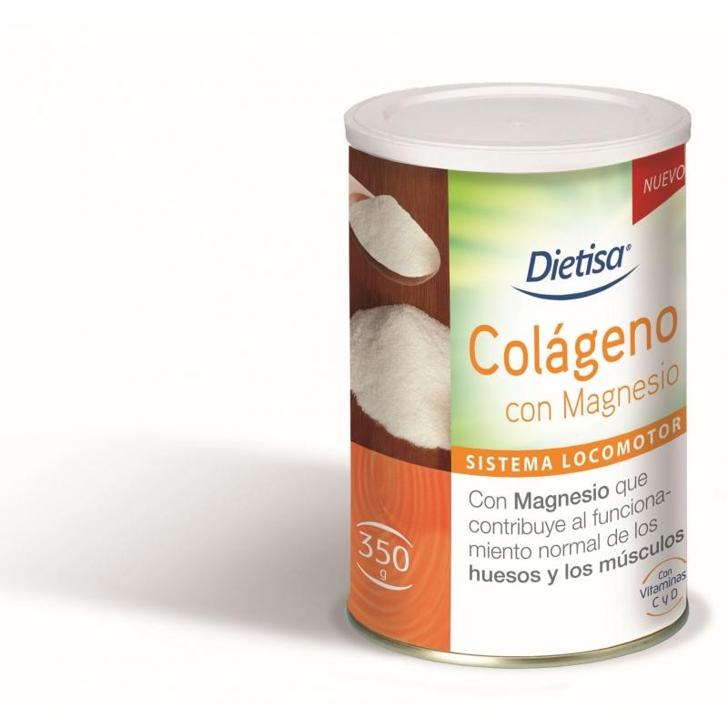 Colágeno con Magnesio y Vit C y D Dietisa, 350 g