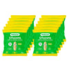 Pack 12x Smilitos, gusanitos de manzana y plátano snack, Smileat, 25g