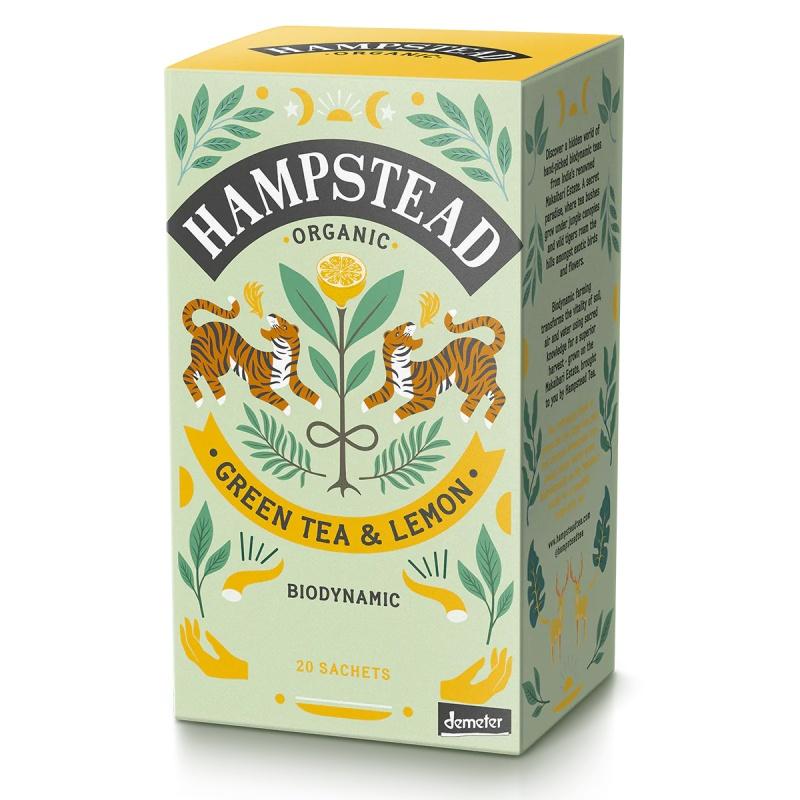 Té Verde limón Hampstead 20 bolsitas