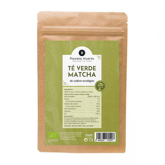 Té Matcha en polvo ECO Planeta Huerto 250 g