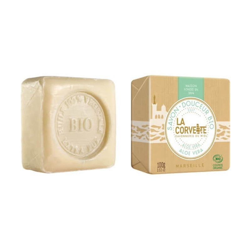 Jabón pastilla aloe vera La Corvette 300 ml