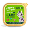 Comida húmeda gatos paté Tarrina Cordero y Pollo Edgard & Cooper 85 g
