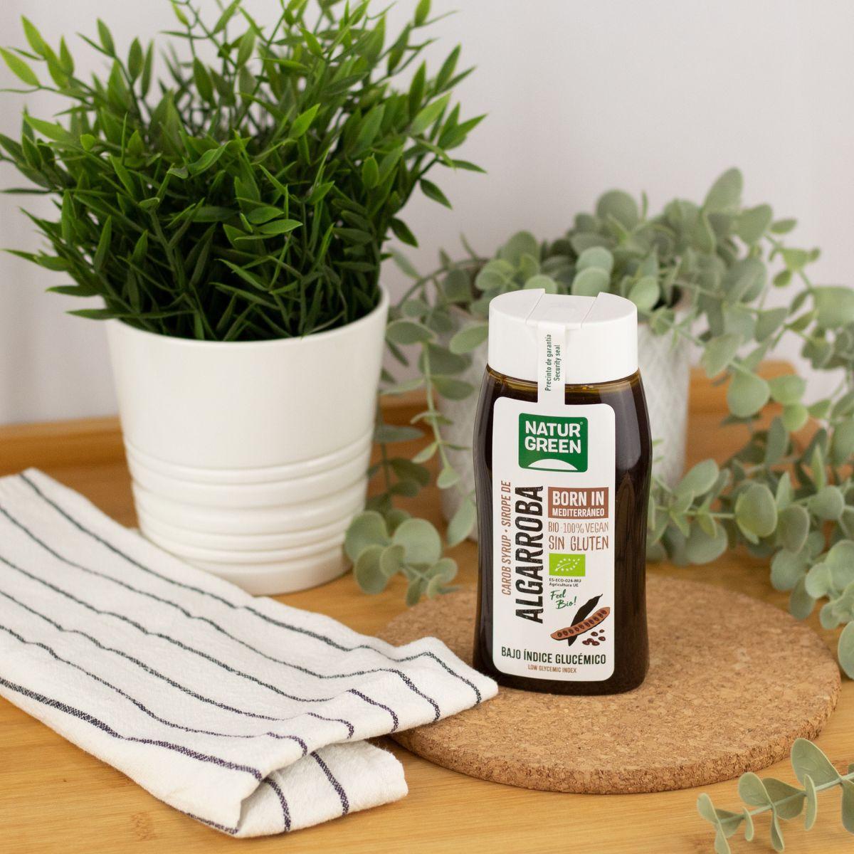 Sirope de Algarroba Naturgreen 320 ml