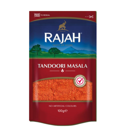 Mezcla de condimentos indios Tandoori Masala, Rajah 100g