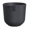 Maceta Antracita Jazz Round Mini Elho 11cm 100% reciclado