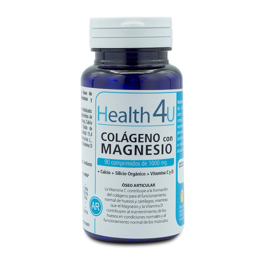 H4U Colágeno con Magnesio 90 comprimidos de 1.000 mg