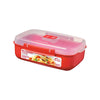Recipiente Rectangular Sistema Microwave 1,25 ml