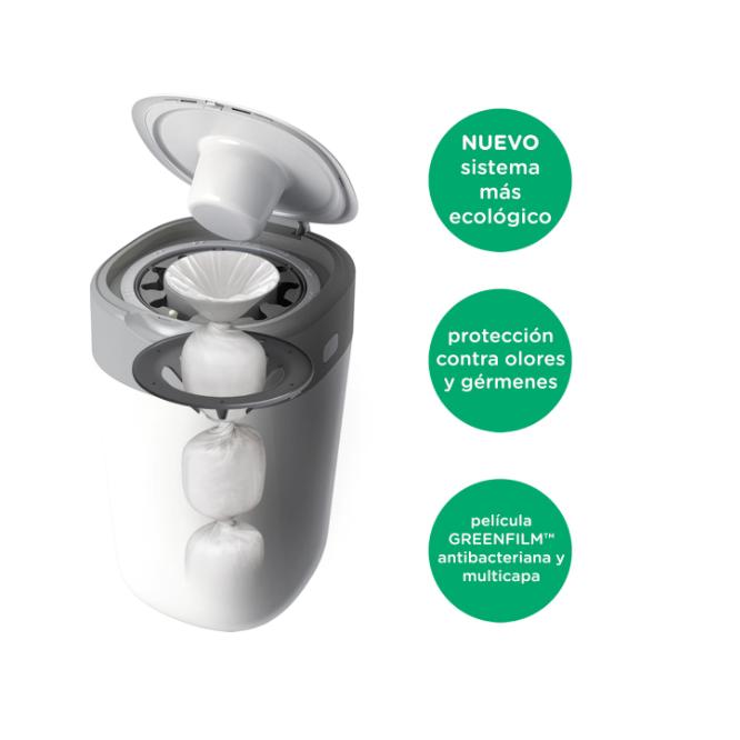 Contenedor De Pañales Twist & Click Blanco Tomme Tippee