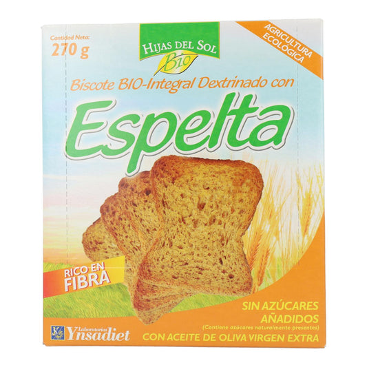 Pan Dextrinado Bio Espelta 270 Gr Ynsadiet