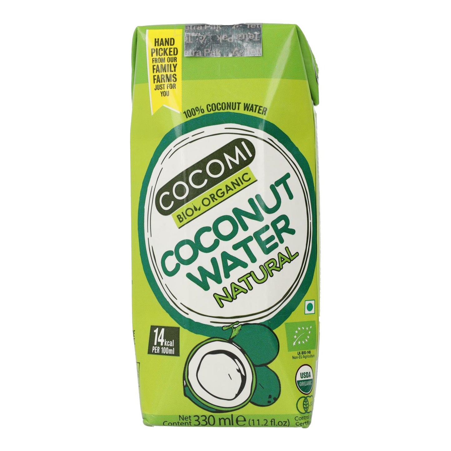 Agua de coco natural Cocomi 330 ml