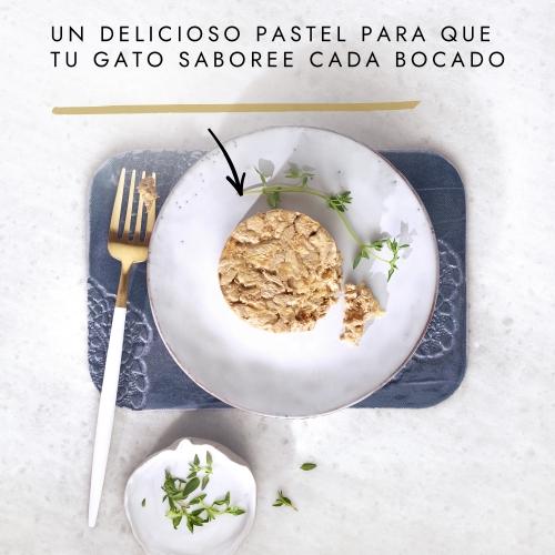 Pack 24 x GOURMET GOLD Tartaleta Pollo y Zanahoria Comida húmeda 85g