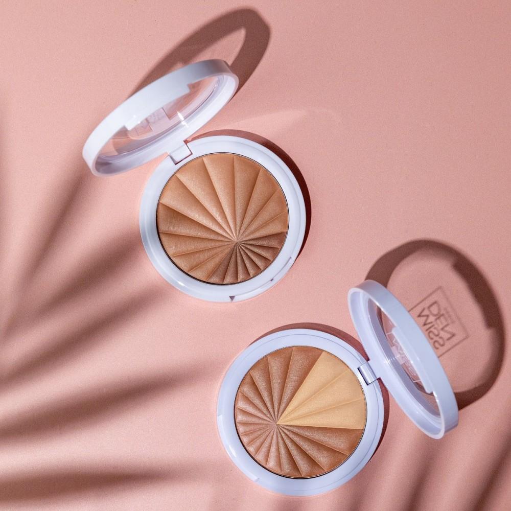 Maquillaje polvo "Bronze eclat" 652  piel clara, Miss Den Paris