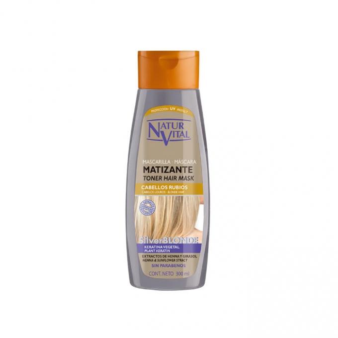 mascarilla MATIZANTE silver blonde 300 ml NATUR VITAL