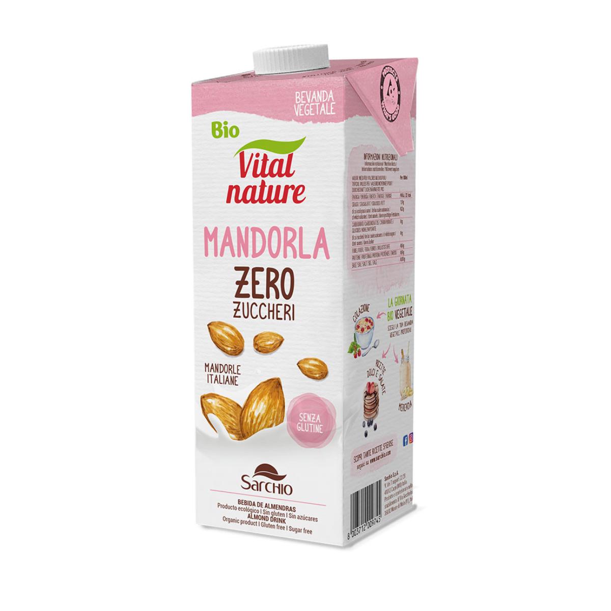 Bebida de almendras BIO Sarchio 1l