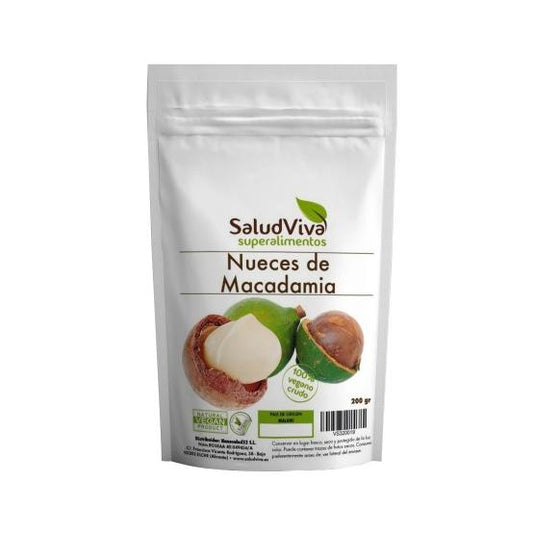 Nueces de macadamia ECO Salud Viva 200 g