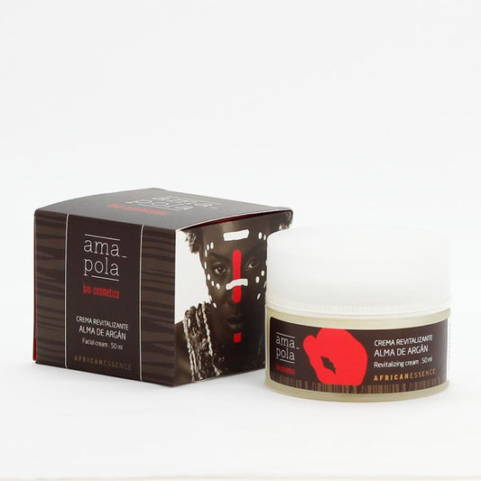 Crema revitalizante alma de argán Amapola Biocosmetics 50 ml