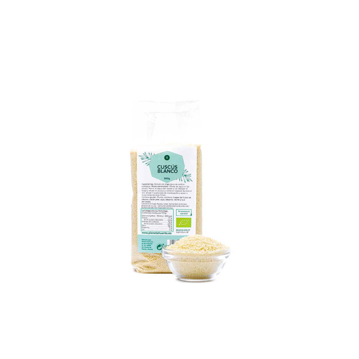 Cuscús blanco ECO Planeta Huerto 500 g