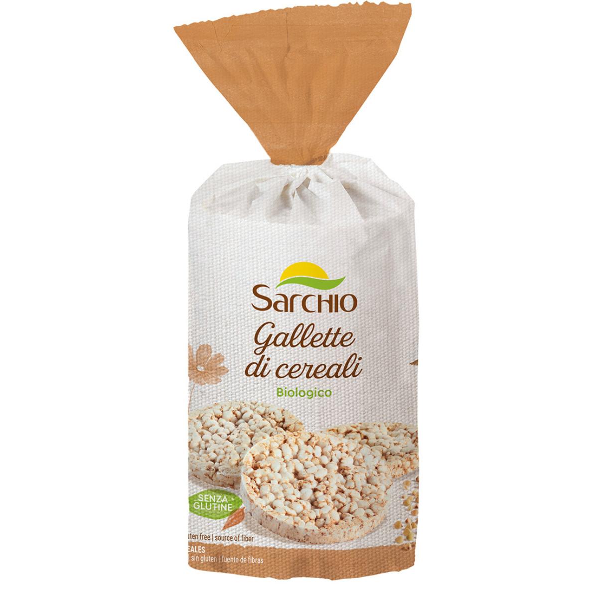 Tortitas mix de cereales BIO Sarchio 100 g
