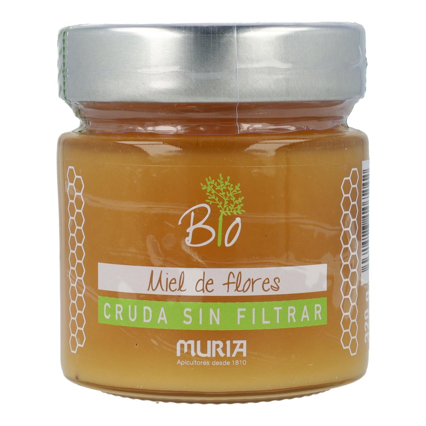 Miel de mil flores Cruda Bio Muria 320 g
