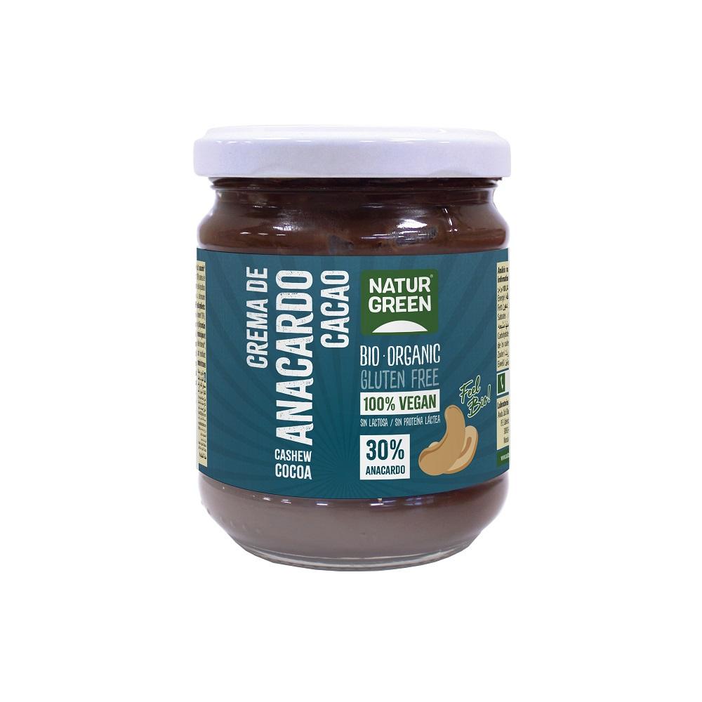 Crema de Anacardos con Cacao Bio NaturGreen 250g
