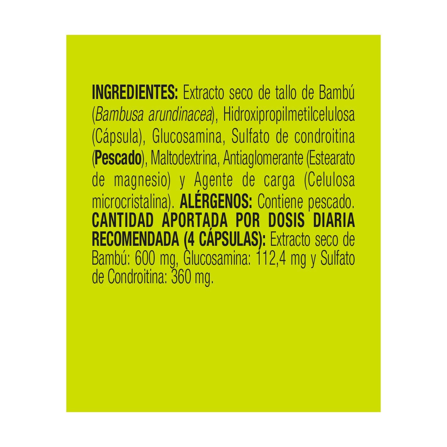 BONES & JOINTS 120 cápsulas Powergym