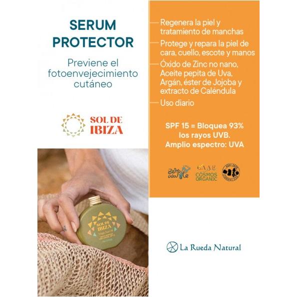 Serum multiusos protege y repara SPF15