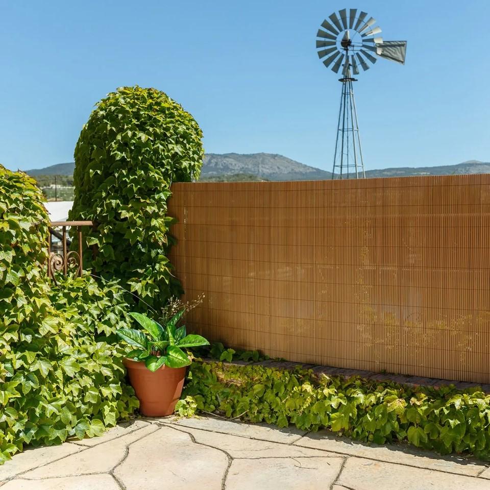 Cañizo Doble Cara PVC Teka 3x1.5 m 3 x 1.5 metros